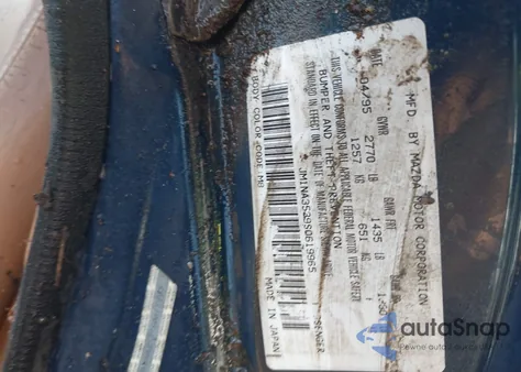 1995 Mazda Mx-5 Miata z USA, uszkodzony, nr VIN JM1NA3539S0619965